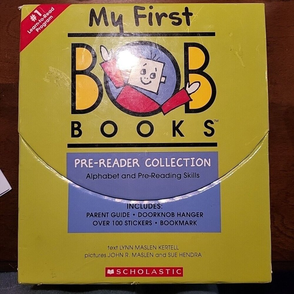 Bob Bks.: My First Bob Books - Alphabet Box Set Phonics, Letter Sounds, Ages...